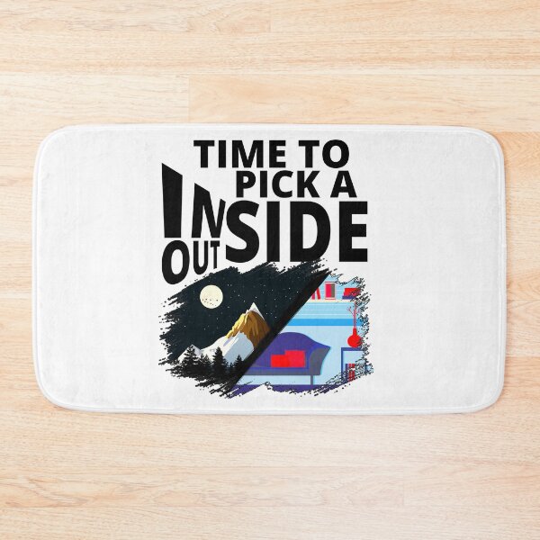 Item preview, time to pick a side indoors vs outdoors designed and sold by Chaos-Touch.