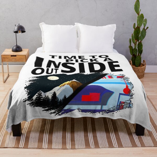 Item preview, time to pick a side indoors vs outdoors designed and sold by Chaos-Touch.