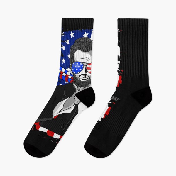 Item preview, Abraham Lincoln - Merica 4rh of july american flag designed and sold by Ibu83.