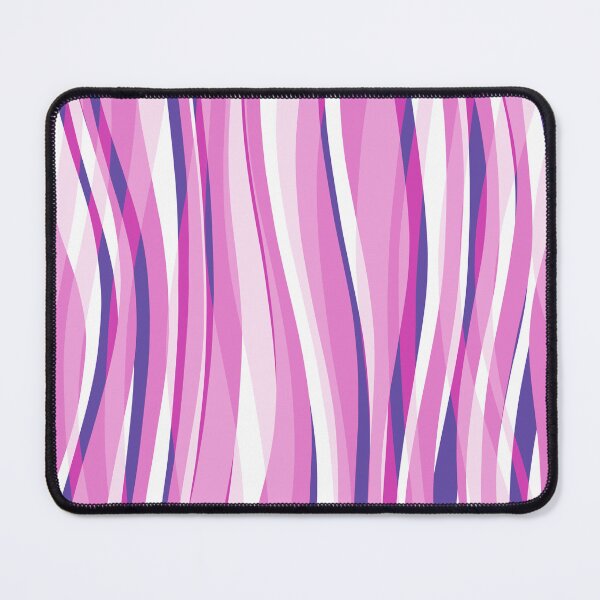 Artikelvorschau, Abstract Waves Stripes Pattern #16 Light Pink entworfen und verkauft von bubblyshades.
