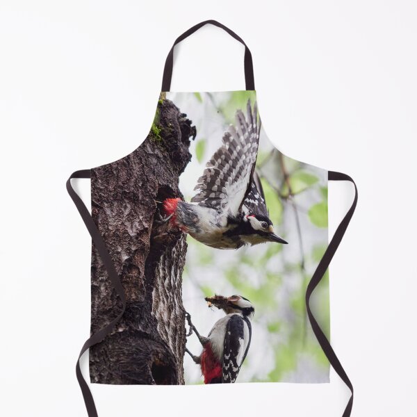 Item preview, Changing turns. Great spotted woodpecker designed and sold by Jouko Lehto Photography.
