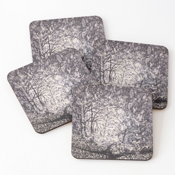Item preview, Black and White Magic Forest designed and sold by SoulArtSara.
