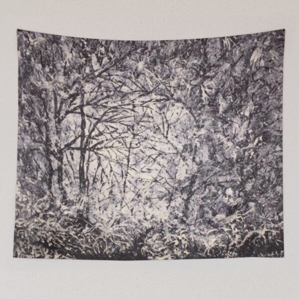 Item preview, Black and White Magic Forest designed and sold by SoulArtSara.