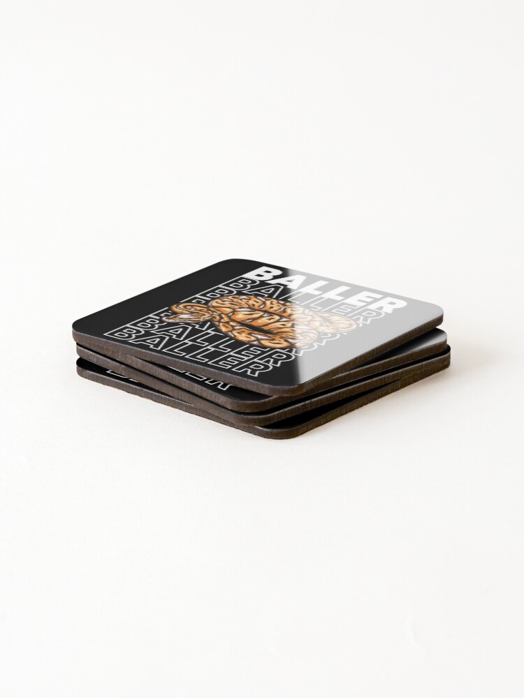 Thumbnail 4 of 5, Coasters (Set of 4), Ball Python 80's Style Royal Python Snake Owner designed and sold by JRRTs.