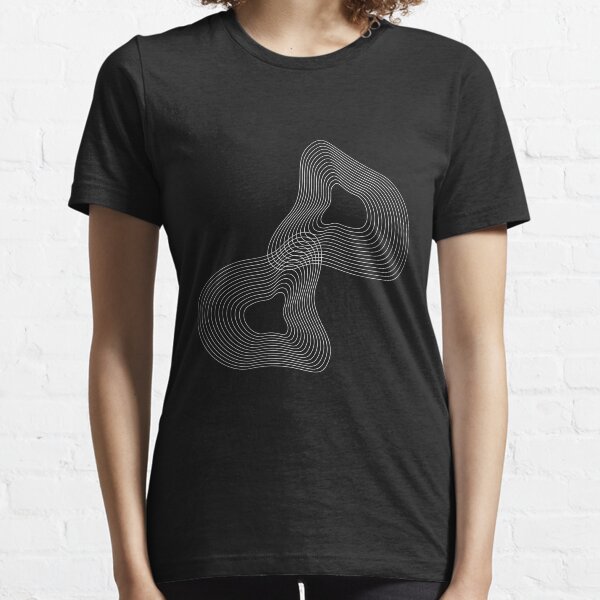 Elegant white Abstract Geometric 2022 Seamless Pattern Essential T-Shirt