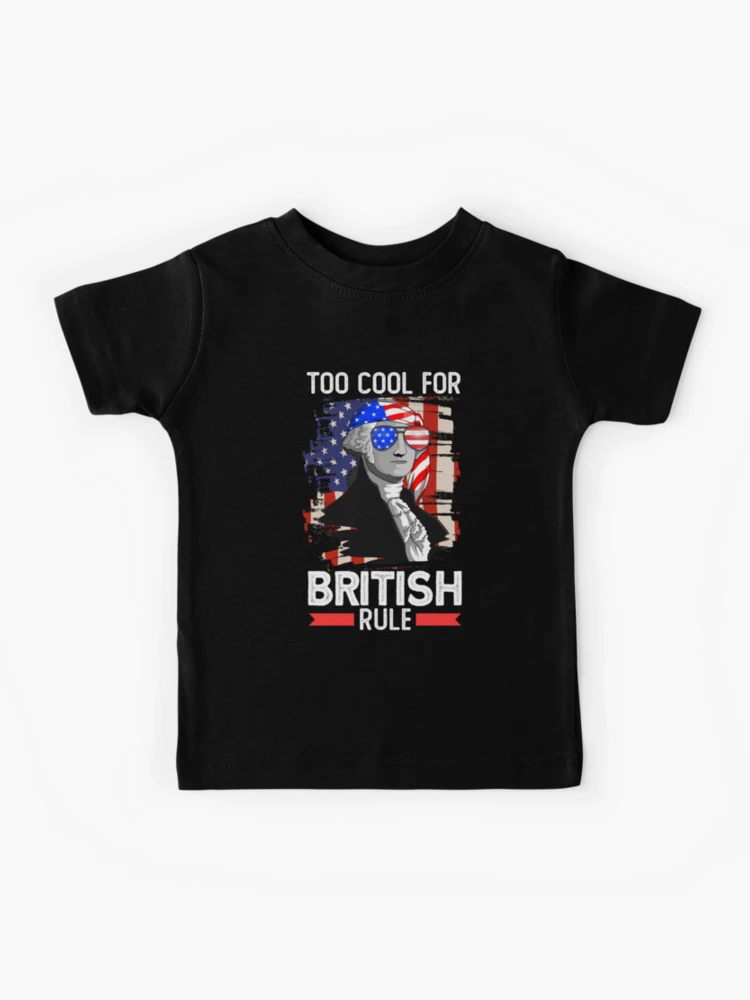 To Cool For British Rule in this super comfy, ready-for-July 4th