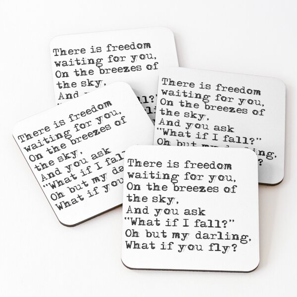 Item preview, What if you fly? Vintage typewritten designed and sold by peggieprints.