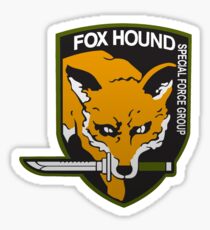 Fox Hound Special Force Group Sticker