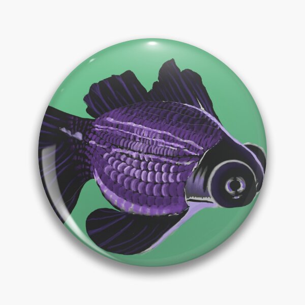Item preview, Black Moor Goldfish designed and sold by liliaparacosm.