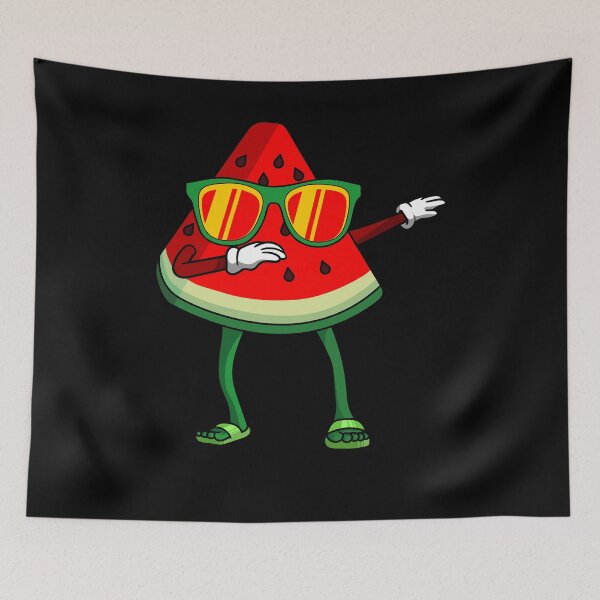 Item preview, Dabbing Watermelon Kawaii melon Summer Fruit designed and sold by Ibu83.