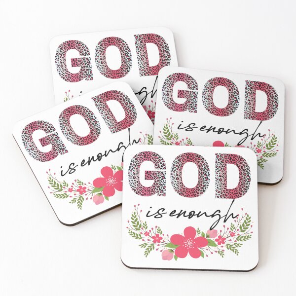 Item preview, God Is Enough designed and sold by SusurroBendito.