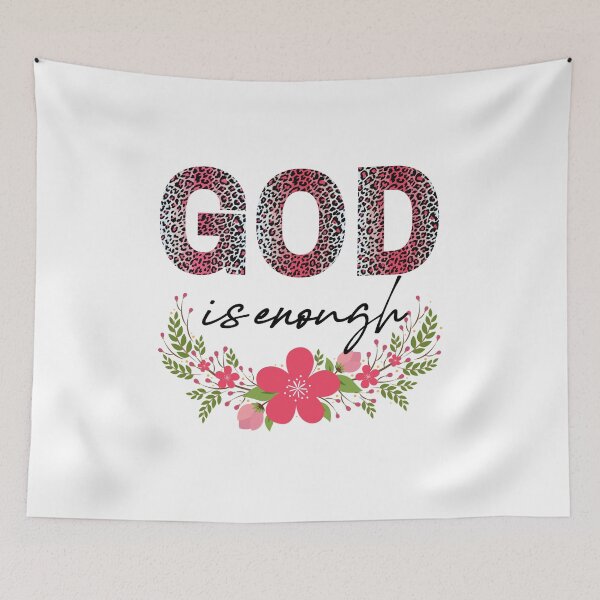 Item preview, God Is Enough designed and sold by SusurroBendito.