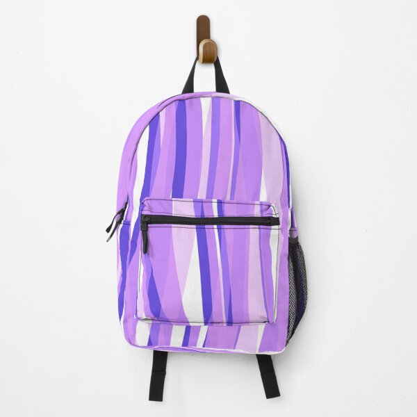 Artikelvorschau, Abstract Waves Stripes Pattern #18 Purple entworfen und verkauft von bubblyshades.