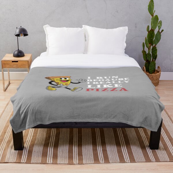 Item preview, I Run Because I Really Like Eat Pizza designed and sold by Sandydesign.
