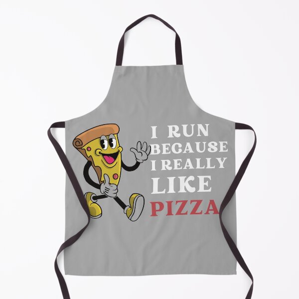 Item preview, I Run Because I Really Like Eat Pizza designed and sold by Sandydesign.