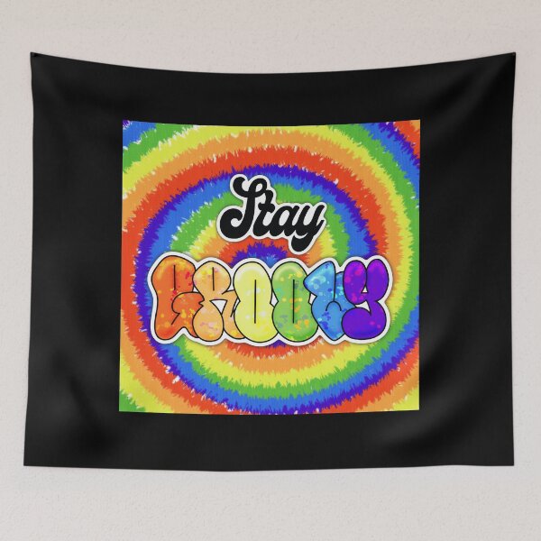 Item preview, Stay groovy tie dye designed and sold by Milamara.
