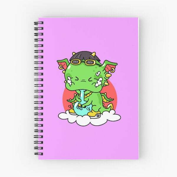 Item preview, Puffy the Dragon - magical weed smoking dragon designed and sold by CabbageNClouds.