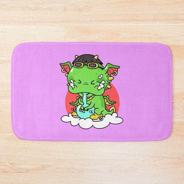 Item preview, Puffy the Dragon - magical weed smoking dragon designed and sold by CabbageNClouds.