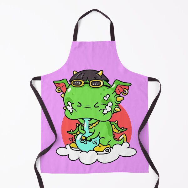 Item preview, Puffy the Dragon - magical weed smoking dragon designed and sold by CabbageNClouds.