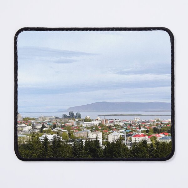 Item preview, Reykjavik Iceland Cityscape Landscape Photo designed and sold by ValeriesGallery.