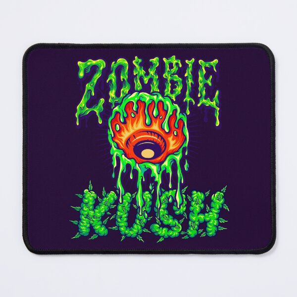 Item preview, Zombie Kush - Red Dripping Eyeball - 420 Weed Strains - Stoner designed and sold by YomeHayin.