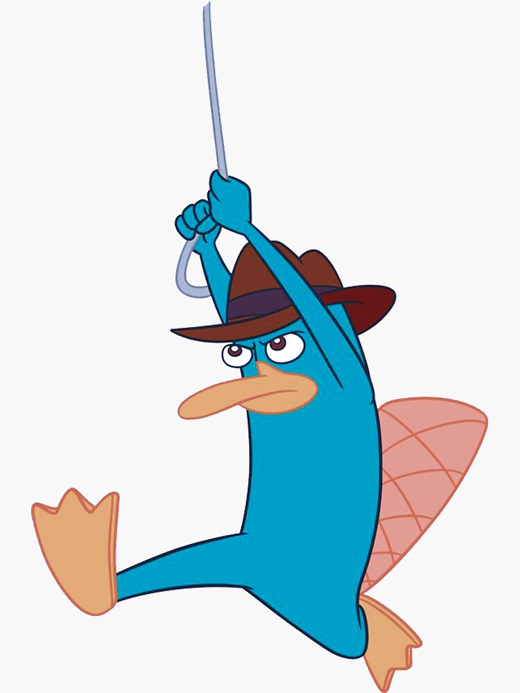 Perry el ornitorrinco Pegatina Pegatina