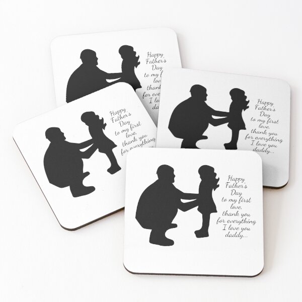 Item preview, Happy Father's Day to my first love, thank you for everything, I love you daddy designed and sold by keenikai.