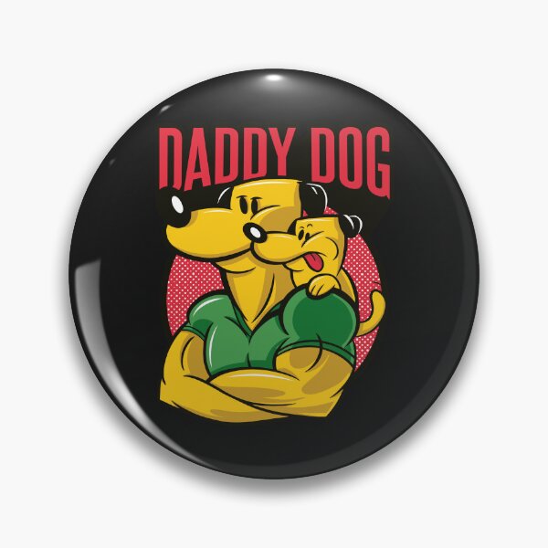 Item preview, Daddy dog designed and sold by 1White-Rabbit.