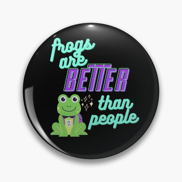 Item preview, Frogs are better than people (Unusual Pets Collection) designed and sold by Nalou Art.