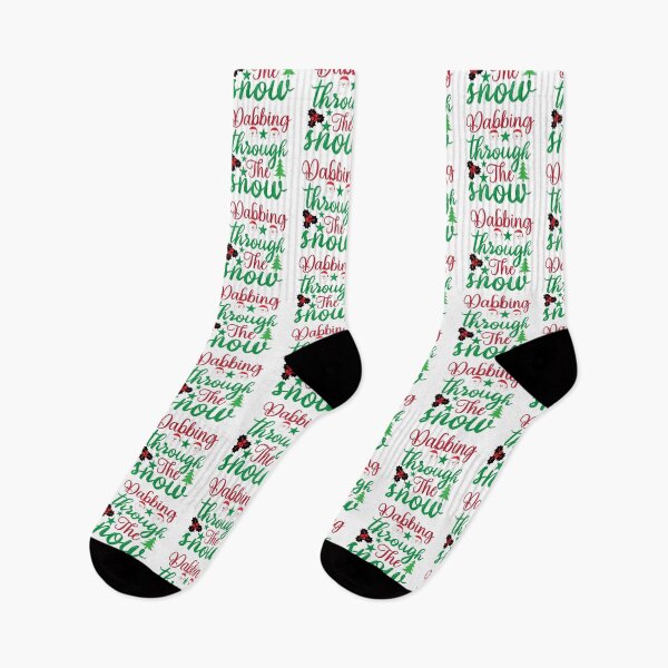 Item preview, Dabbing Through The Snow Santa Merry Christmas Happy Gift Premium Apparel Funny Holiday Xmas designed and sold by DesignByHeartUK.