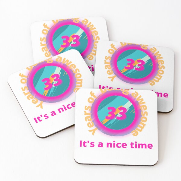 Item preview, 33 years of being awesome  designed and sold by Ayakhairy.