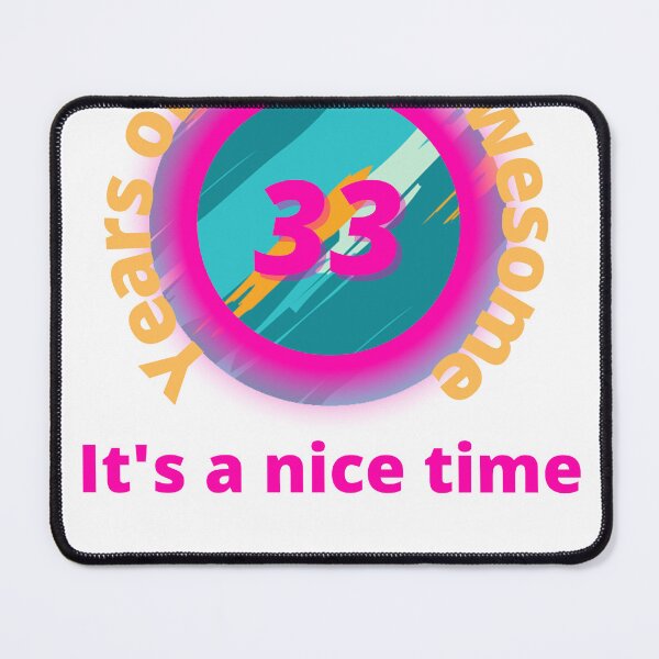 Item preview, 33 years of being awesome  designed and sold by Ayakhairy.