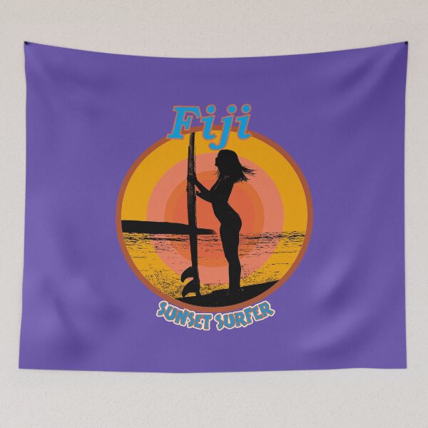 Item preview, Fiji, Sunset Surfer. designed and sold by I-Desire.