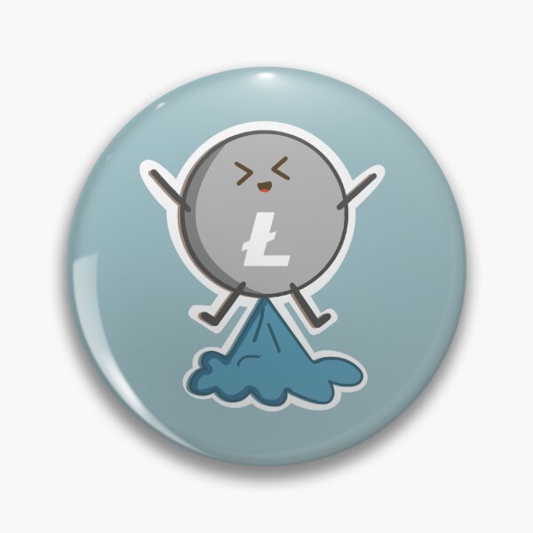 Item preview, Crypto Kawaii Litecoin - To the moon designed and sold by Crypmetal.