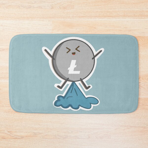 Item preview, Crypto Kawaii Litecoin - To the moon designed and sold by Crypmetal.