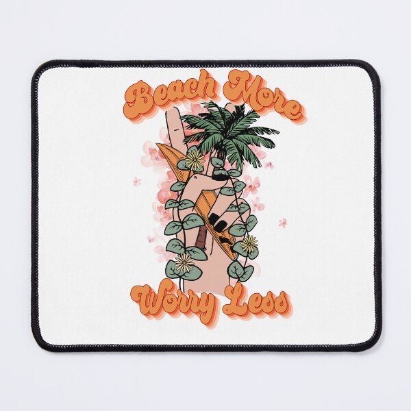 Item preview, Beach Move Worry Less designed and sold by Beautiful Habits.