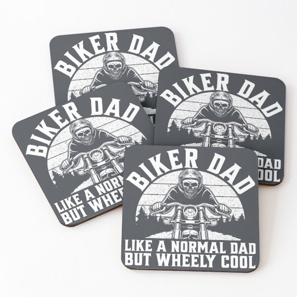 Item preview, Biker Dad Like a Normal Dad but Wheely cool bikes designed and sold by uranus1store.