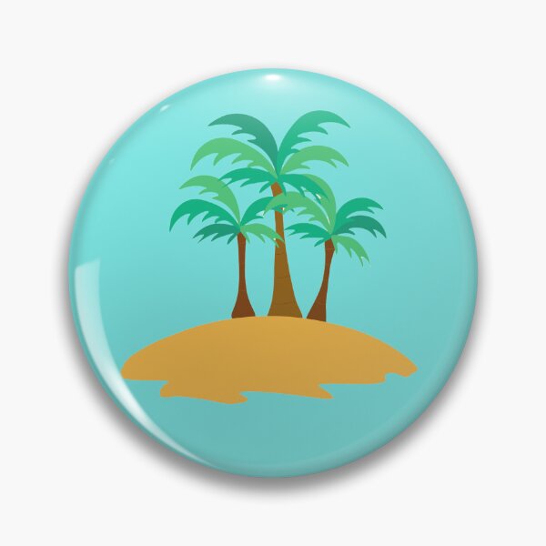Item preview, Palm trees and beach design designed and sold by ARZU TUNCAY.