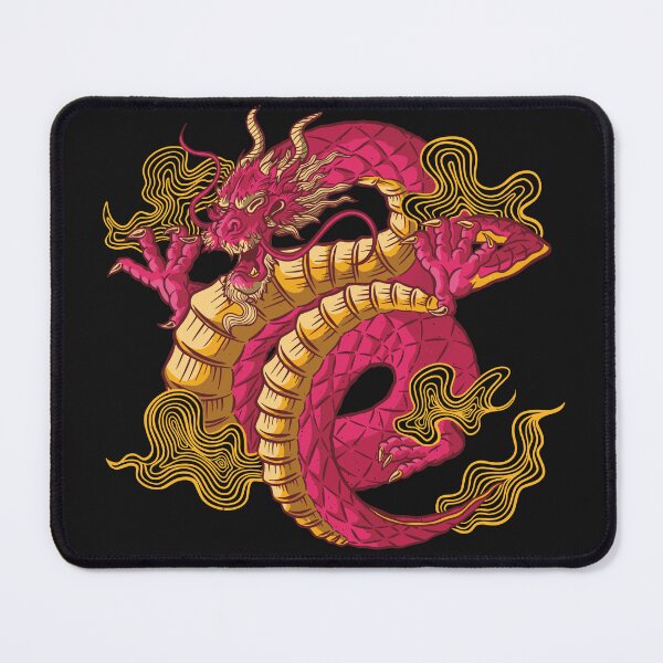 Item preview, chinese red dragon designed and sold by 1White-Rabbit.
