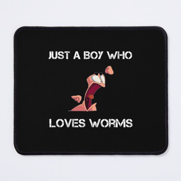 Item preview, Just A Boy Who Loves Worms Funny Worm Hunter Worm Farming designed and sold by rachidhaz.