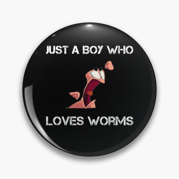 Item preview, Just A Boy Who Loves Worms Funny Worm Hunter Worm Farming designed and sold by rachidhaz.