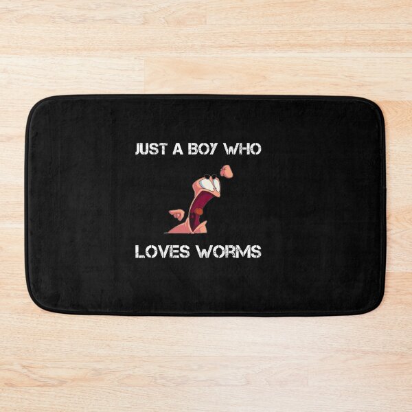 Item preview, Just A Boy Who Loves Worms Funny Worm Hunter Worm Farming designed and sold by rachidhaz.