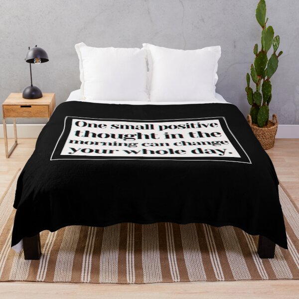Item preview, One small positive thought in the morning can change your whole day. designed and sold by PostiveText.