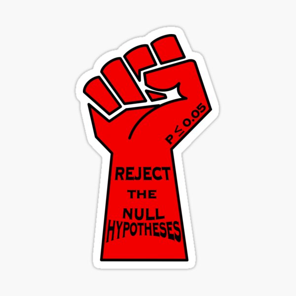 Item preview, Reject the Null Hypothesis designed and sold by Evertold.