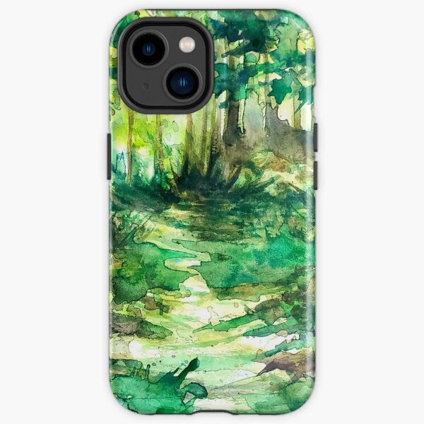 Forest of Big Bear Original Watercolor iPhone Tough Case