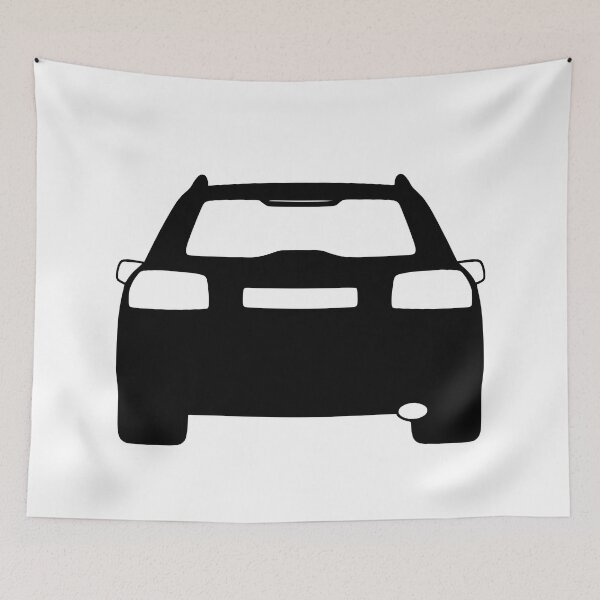 Item preview, V40 Rear 1995-2004 black silhouette designed and sold by EdimDesign.