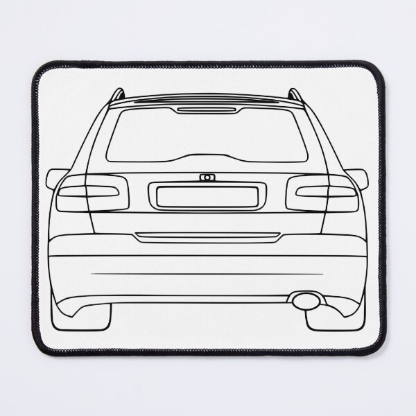 Item preview, V40 Rear 1995-2004 black lines designed and sold by EdimDesign.