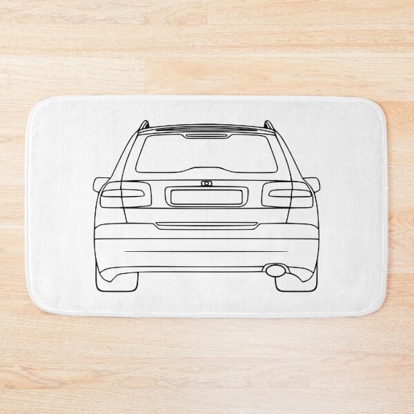 Item preview, V40 Rear 1995-2004 black lines designed and sold by EdimDesign.
