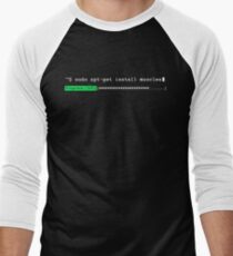 Sudo apt-get install muscles Men's Baseball ¾ T-Shirt