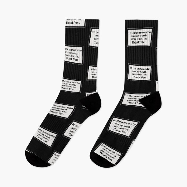 Item preview, To the person who sees my worth  more than i do, Thank You. designed and sold by PostiveText.